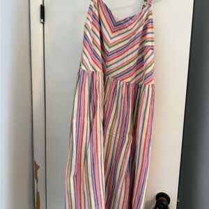 Lane Bryant Multicolor Striped Dress